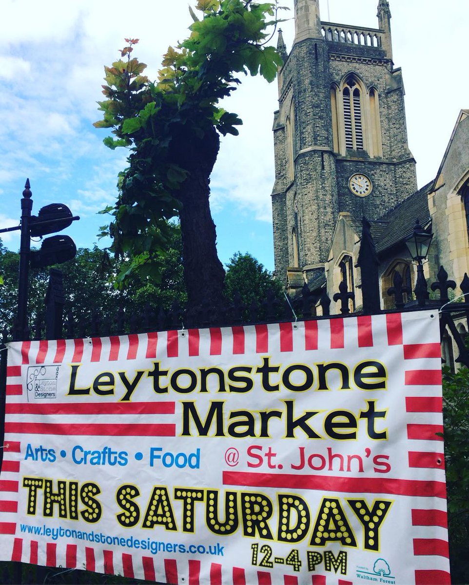 This Saturday find @LnSDesigners at St. John's in #Leytonstone with 20 stalls of great #handmade and #local products. #LeytonstoneMarket #craftmarket #E11
@Leytonstoner @Leytonstonefood @Leytonstone_Art @LeytonstoneTav @TheBirdsE11 @RedLionE11 @StJohnsE11 @E11_Festival @WFEcho