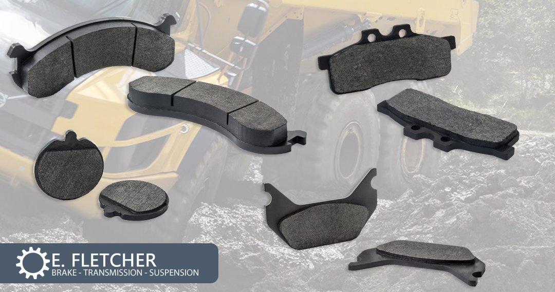 We continue to be one Europe's largest suppliers of off-highway disc brake pads including a large selection of park brake/handbrake pads for a whole host of machines.

Visit efletcher.co.uk/disc-brake-pads for more.

#brakepads #offhighway #dumptruckparts #handbrakepads