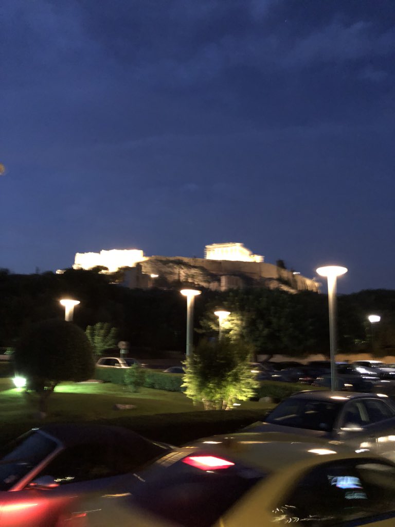 srenuart's tweet image. View from our restaurant on our first night in ATHENS