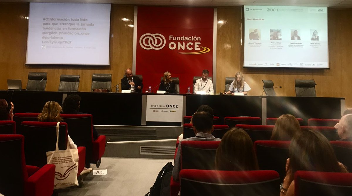 verisure_esp's tweet photo. Nuestro director de RR.HH, @AlvaroVazq, ha estado presente hoy en II Encuentro Tendencias en Formación organizado por la @Fundacion_ONCE. Un placer compartir casos prácticos e innovadores en formación y talento junto a otros expertos. ¡Deseando repetir! #DCHformacion https://t.co/SixSfz4jiG