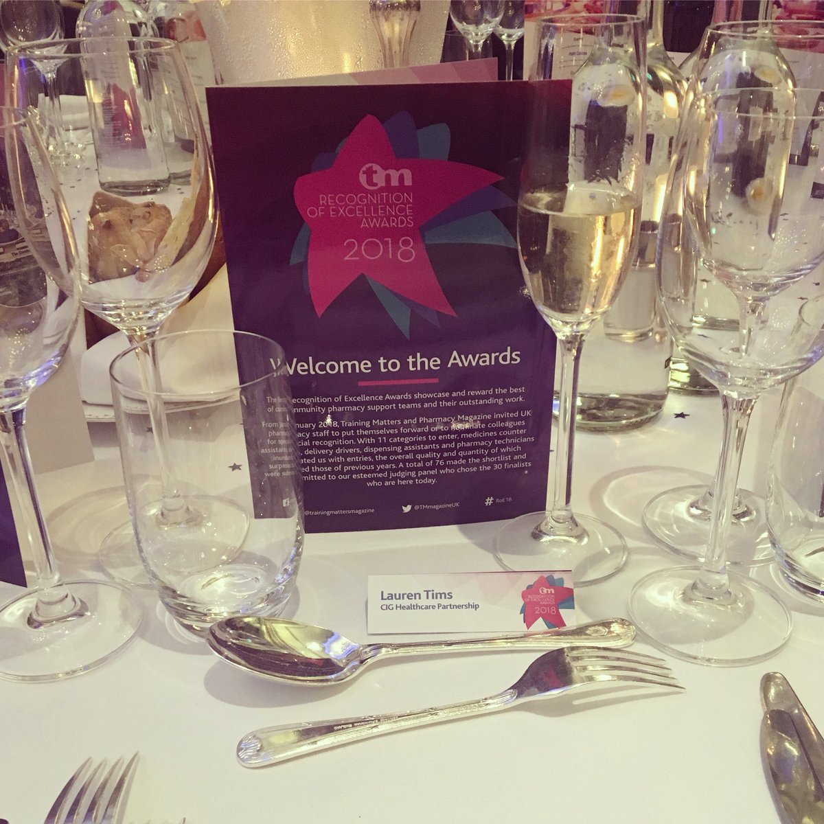 ltims92's tweet photo. Yesterday I was lucky enough to attend the fifth (and my third) Recognition Of Excellence Awards with @TMmagazineUK An inspiring event that showcases the incredible work that pharmacy staff do. Here’s to many more 🥂 #roe18 #tmmagazine #pharmacy https://t.co/8V9pslGh4P