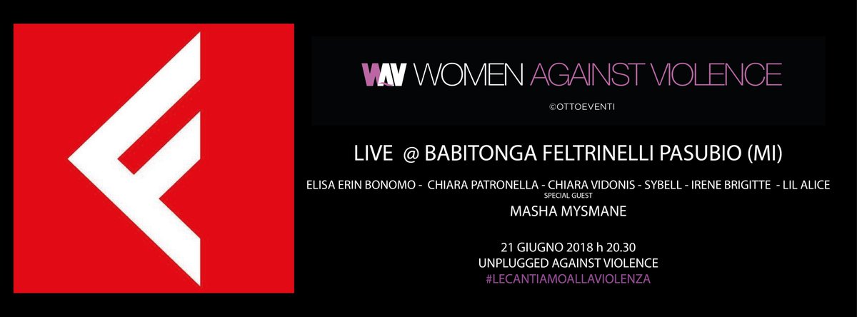 ProgettoWav's tweet photo. #Milano, stiamo arrivando! 
Alle ore 20 il team #Wav sarà ospite dei bellissimi spazi de @LaFeltrinelli in Viale Pasubio con un #live acustico esclusivo e da non perdere! Special guest Masha degli Exilia

Info > https://t.co/X4SKntAO6f

#LeCantiamoAllaViolenza #festadellamusica https://t.co/bAARGuxs1f