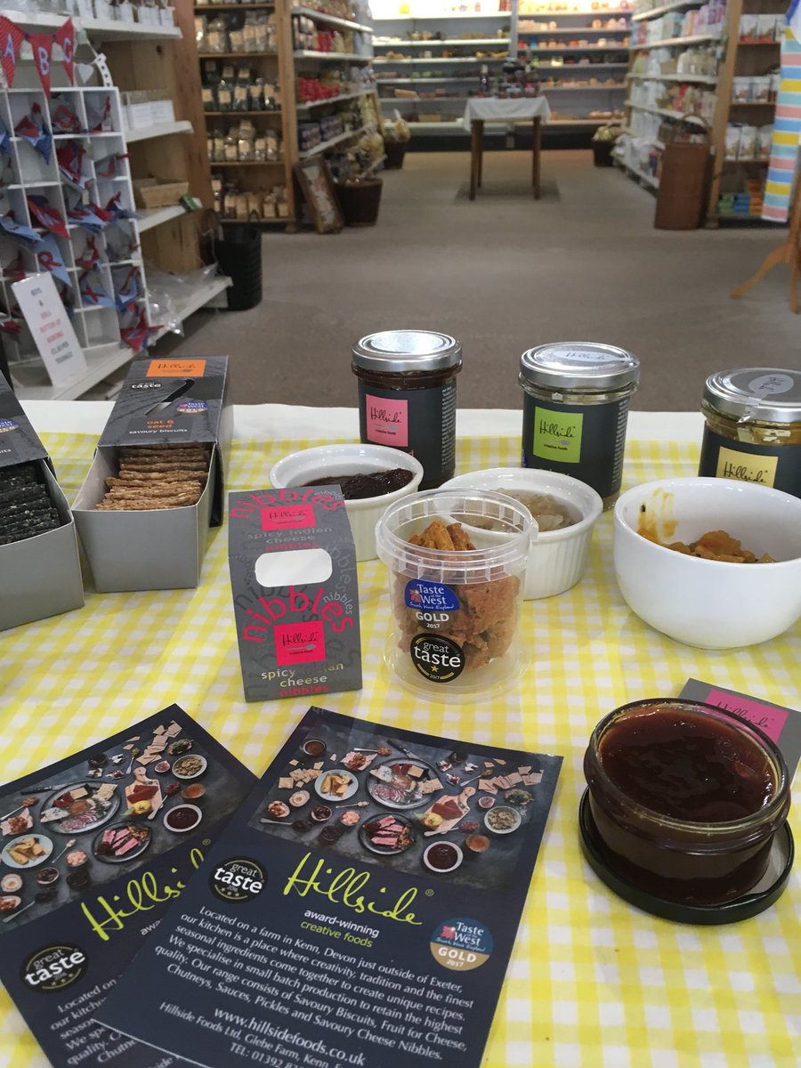 <a href="/hillsidefoods/">Hillside Foods</a> possible new product. Come and try some. Beautiful new sauces, chutneys, nibbles and biscuits. All made by hand in Devon. Lush! Xx ❤️
