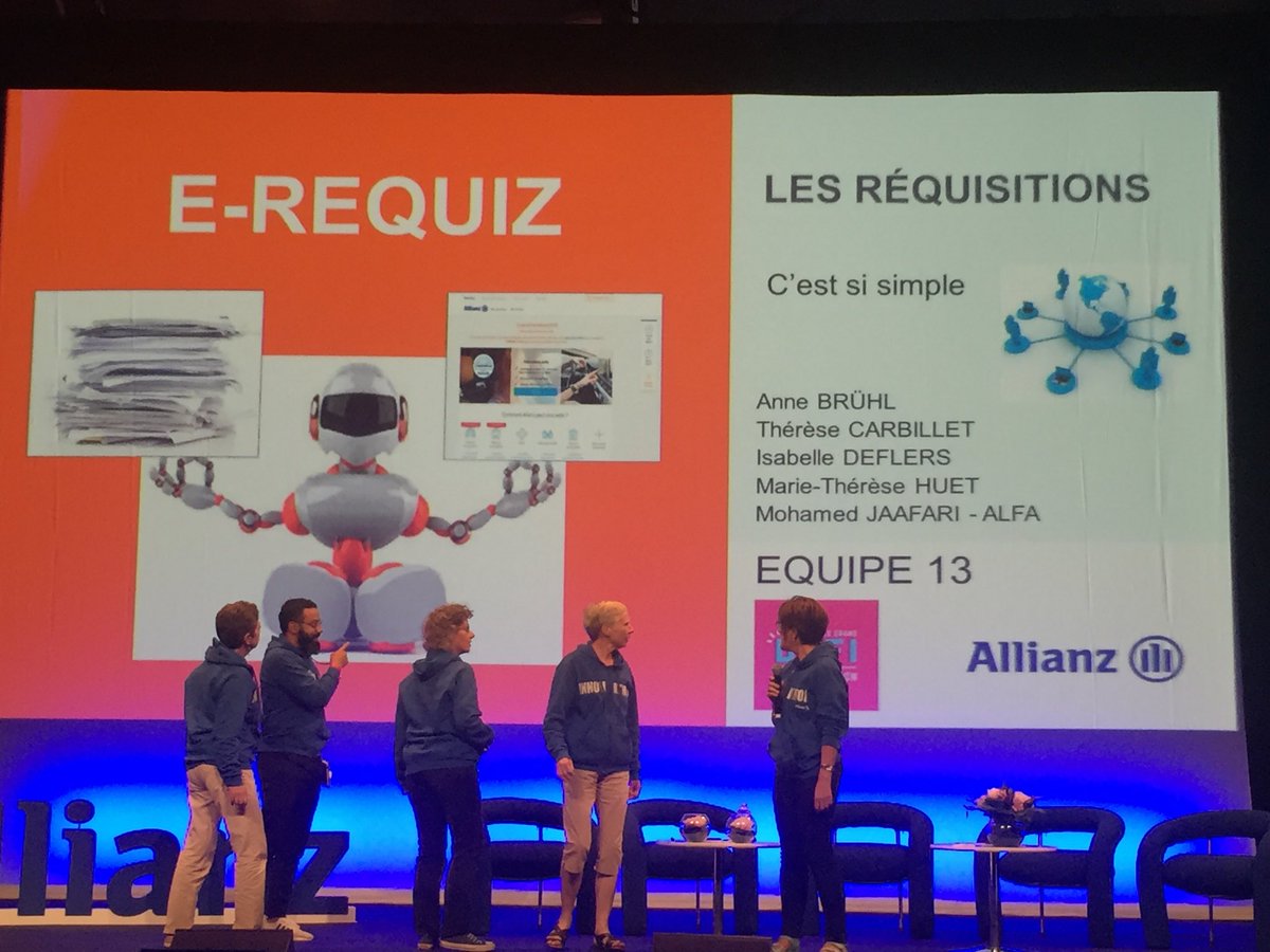 RSaucie's tweet photo. #Innovathon Au tour de E Requiz !!! Comment faciliter le traitement des réquisitions soumises aux assureurs ? https://t.co/grUYxIkZYt
