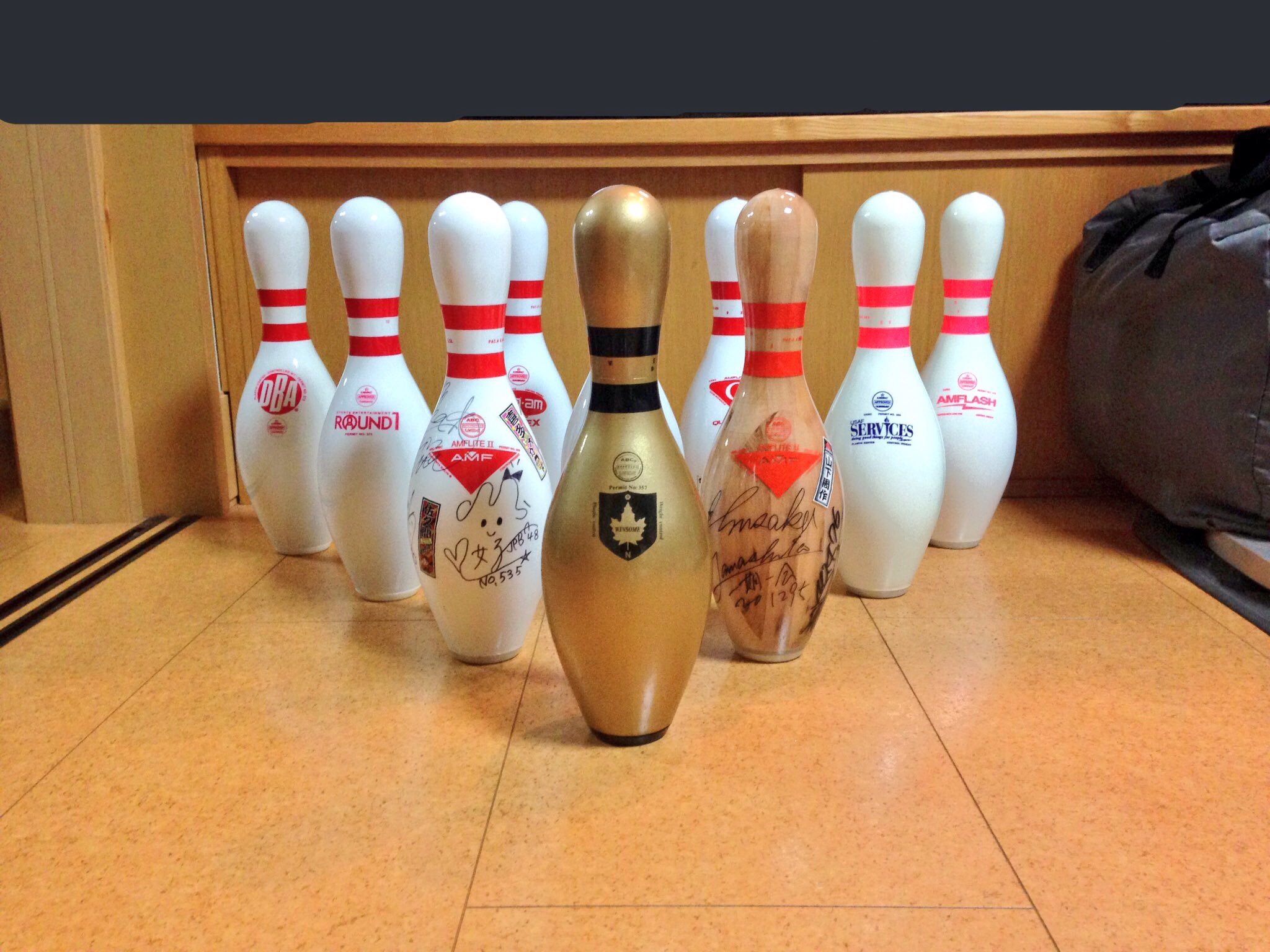 米軍USBC ボーリングピン 10本セット (140)☆SF20OK ボウリング