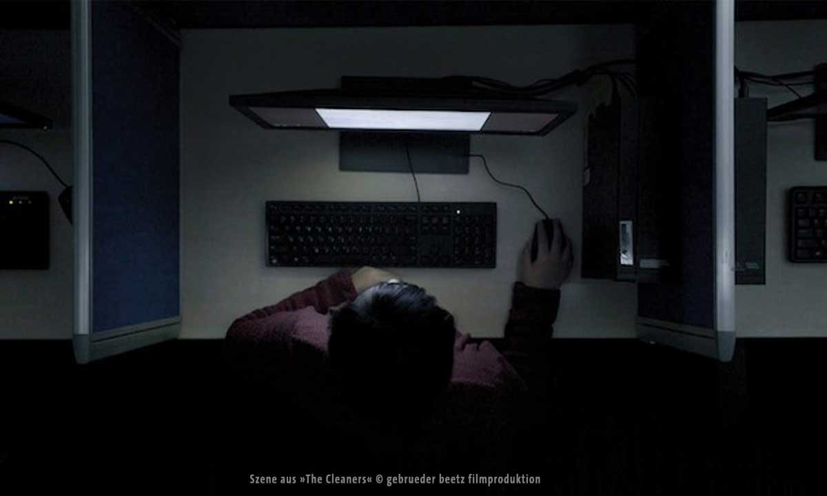 TSchneider's tweet photo. »The Cleaners«: einer der wichtigsten #Dokumentarfilme. Läuft  im Kino, beim SWR Doku Festival (27.-30.6), nominiert für den Deutschen Dokumentarfilmpreis.  Produzent @beetz_christian spricht bei #Dokville übers Produzieren im Streaming-Zeitalter. https://t.co/YKohQOccL3 https://t.co/zBPXX6lvSX