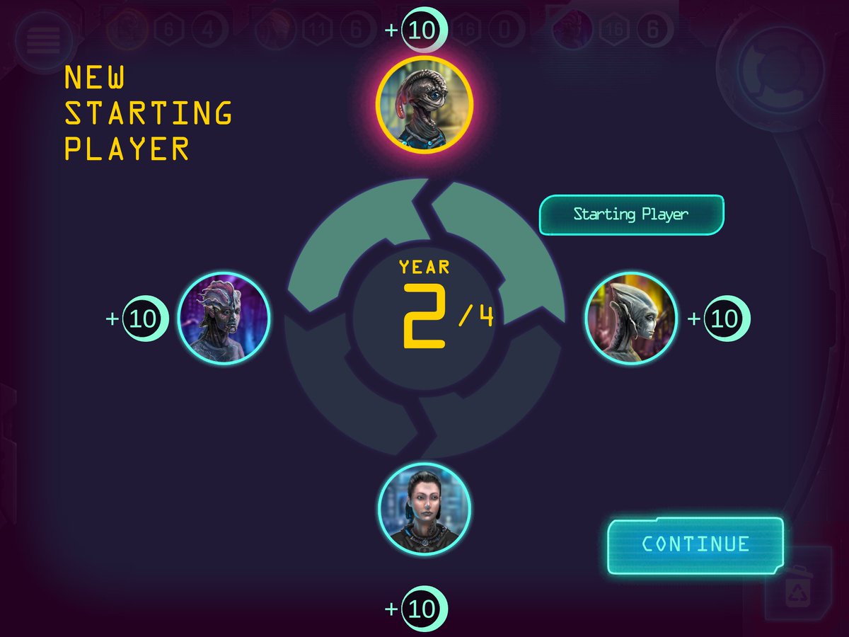 cublogames's tweet photo. A month and a half since Among the Stars launch already! Thanks to your feedback we're still able to support the game with content updates. Thank you! #SCREENSHOTS #boardgame #iOS #Androidgames #indiegames https://t.co/bBPBVprAMB