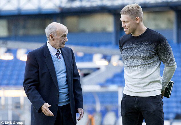 Mwaghorn_9's tweet photo. Really sad news to hear of the passing of a Rangers legend Johnny Hubbard. What a great man he was, always loved his pre match chats of his record 🙌🏻. R.I.P Johnny 💙🇬🇧 #penaltyking @RangersFC https://t.co/lHGpUkVJk2