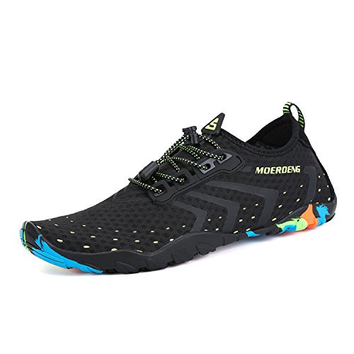 MOERDENG Girls Boys Lightweight Water Shoes Soft Barefoot Shoes Quick-Dry Aqua Socks