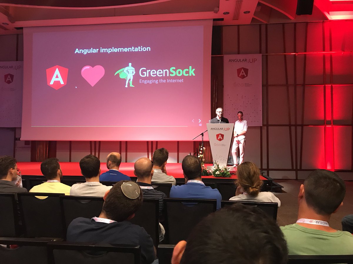eyal_eee's tweet image. Some funny witty guys talking ‘bout animation... real smart and fun!!! @gilfink #AngularUP