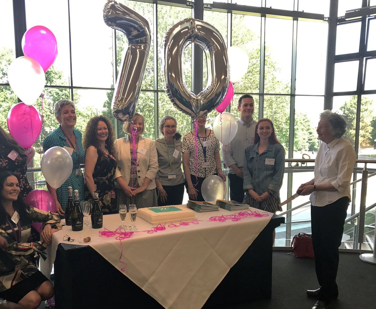 warwicknewsroom's tweet photo. Happy birthday, @WarwickCTE! Juliet Amery, who trained at Warwick from 1955 to 1957, cuts the cake celebrating 70 years of teacher education at Warwick. https://t.co/zRdUcLHQc0