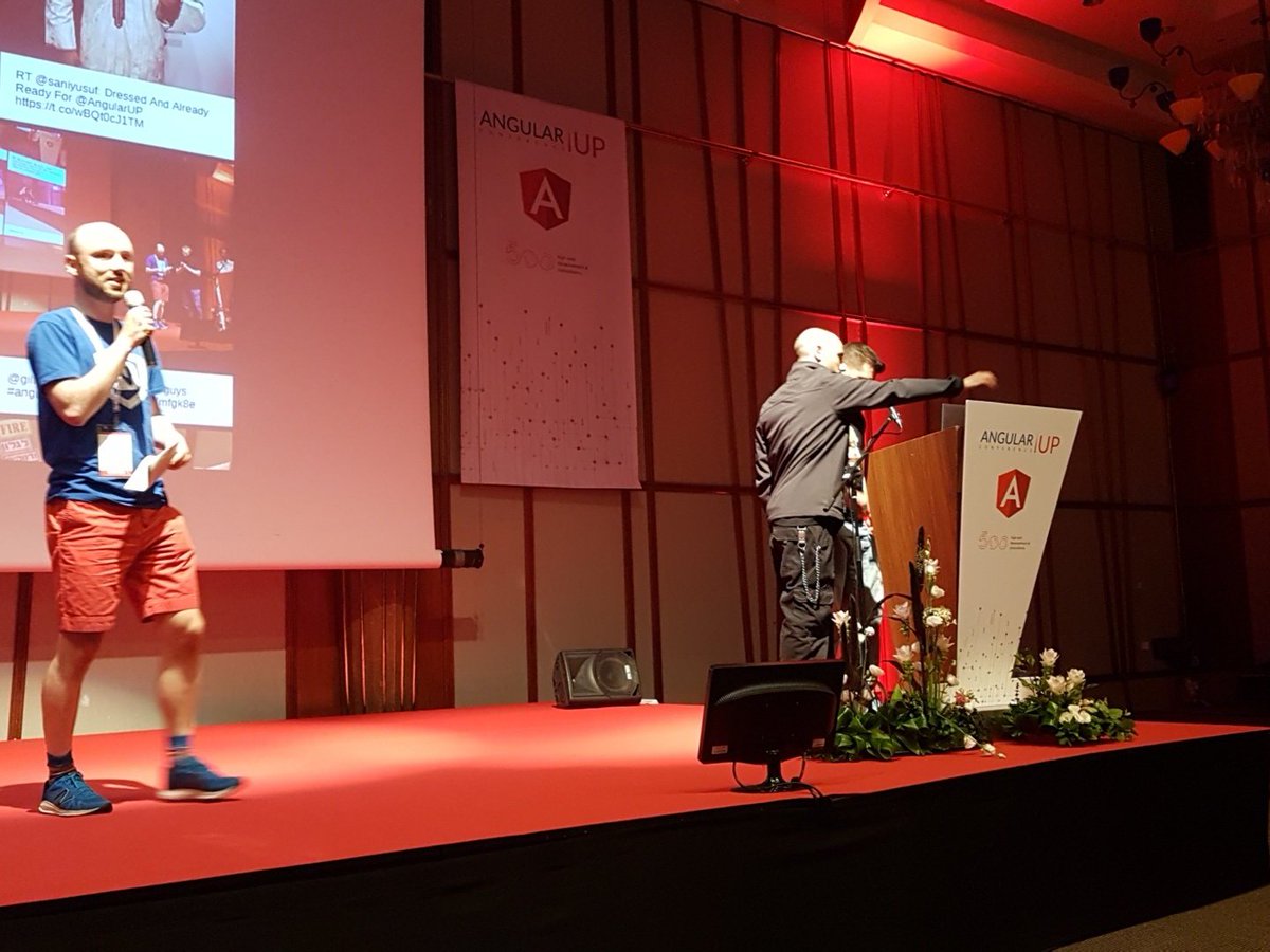 ranwahle's tweet image. Let&apos;s test you @shai_reznik #angularup
