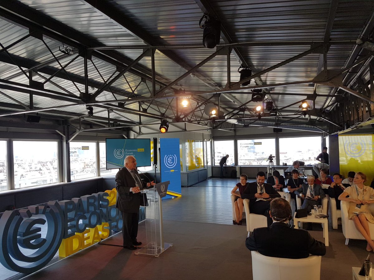 When I speak to my grandchildren I tell them proudly that I have never known a Europe at war. I look to the young people - your new generation must renew Europe and not destroy it, said EPP President <a href="/JosephDaul/">Joseph Daul</a> at #EIF18 💡