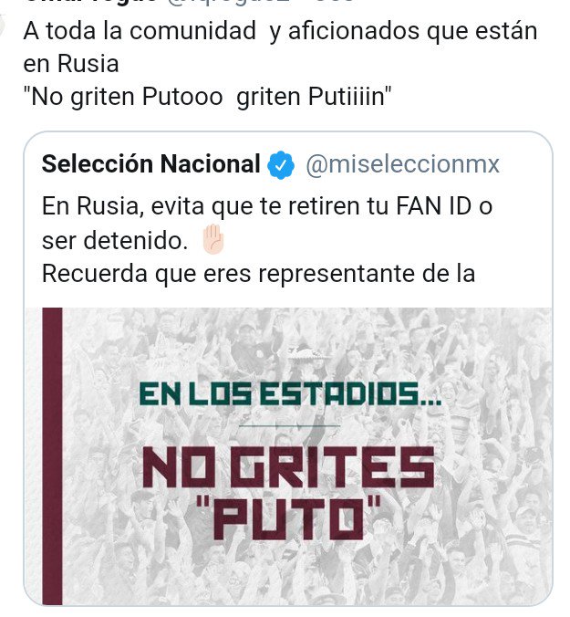 #NoGritesPuto en lugar de eso #GritaPutin