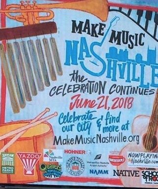 Let’s do this! #MakeMusicNashville #MakeMusicDay #TrolleyFluteJam