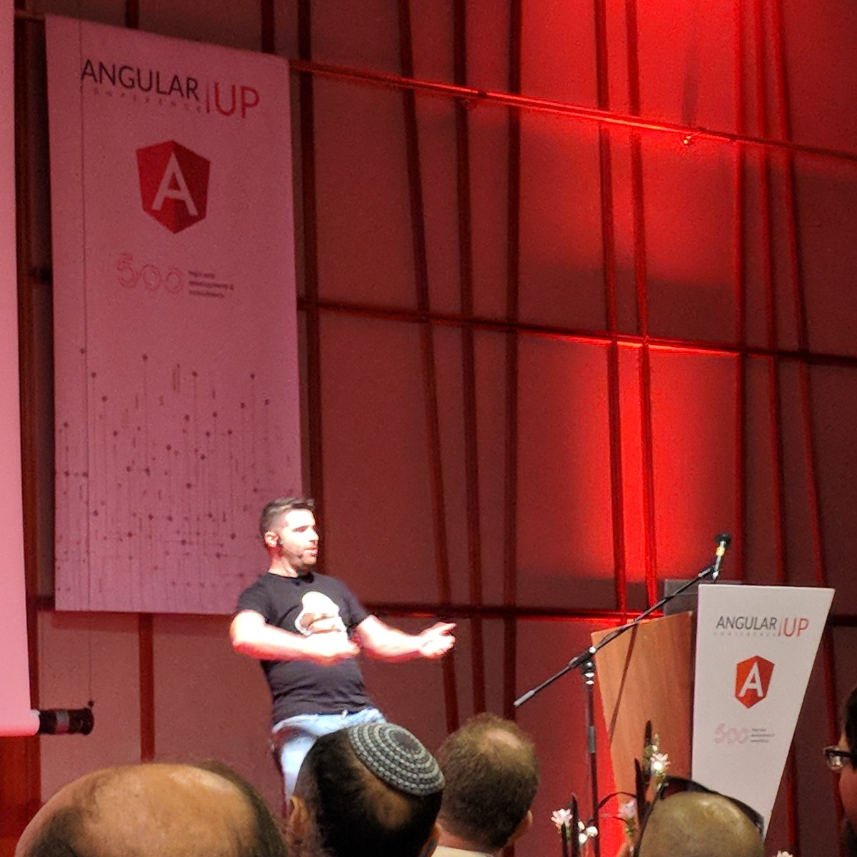 _bondit_'s tweet image. Yep, that&apos;s a @shai_reznik talk
#AngularUp