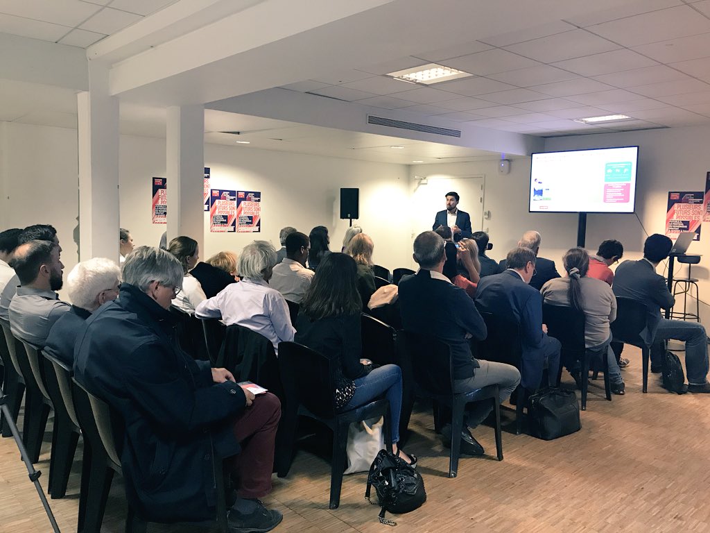enedis_IDF's tweet photo. #EnDirect : @g_josso, chef de projets SmartGrids chez @enedis_paris, parle d’#autoconsommation collective sur le @futuresfestival à @LaVillette ! 💡#EnedisConnecteLaTe #Energie https://t.co/Snvq5AYNQ0