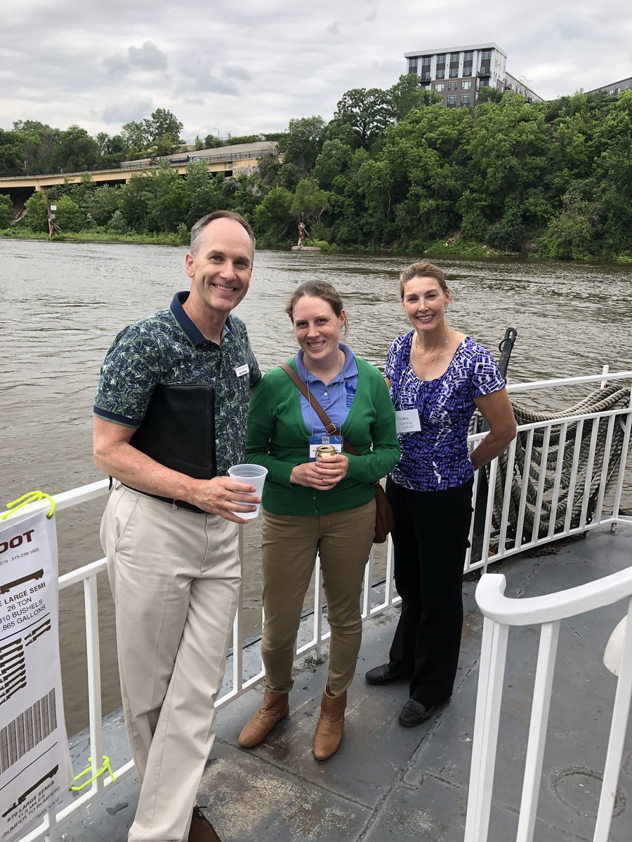 mnwd46's tweet photo. We kicked off the #mawd2018 Summer Tour with a boat ride on the river learning about multifaceted water resource management of the Mississippi and Minnesota Rivers. Thanks to all our speakers, local leader, MAWD members and organizations for participating! https://t.co/9ik0IiuJsZ