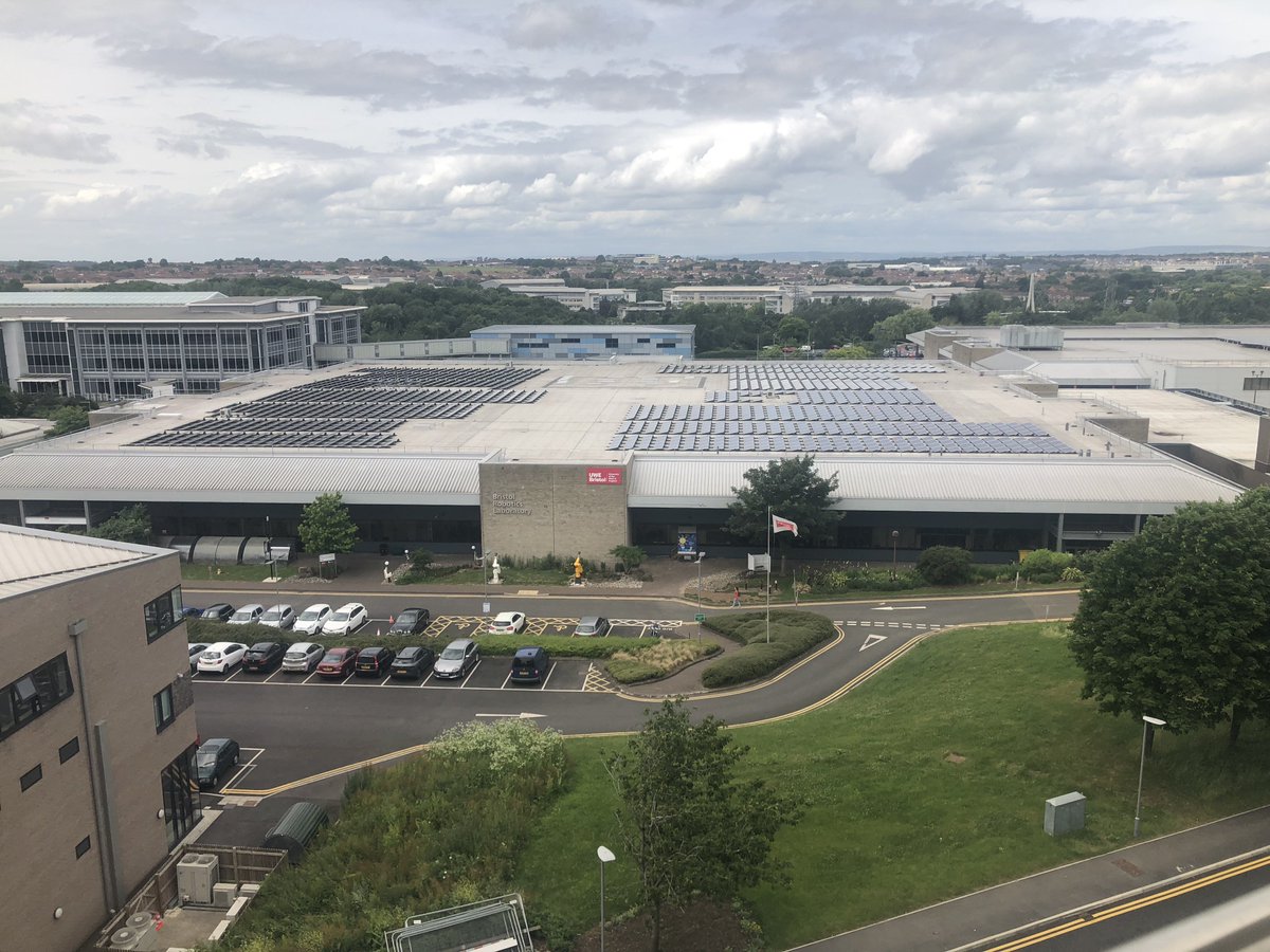 AltitudeTech's tweet image. Take a look at this view looking down from the impressive new business building in @UWEBristol of @BristolRobotLab its great to see all the #solarpannels providing renewable power for us and other companies lucky enough to have their HQ here #sustainable #future #solar #tech #lab