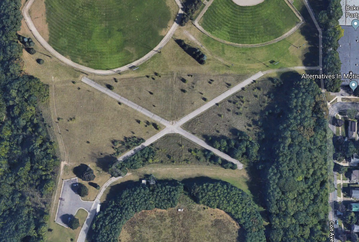 KevinBuist's tweet photo. ArtPrize is making an exciting announcement in one hour at the site of "Grand Rapids Project X," an earthwork by Robert Morris from 1974. 3:00. See you there. https://t.co/t8AfWWgYXs https://t.co/IMvqqCtUEA