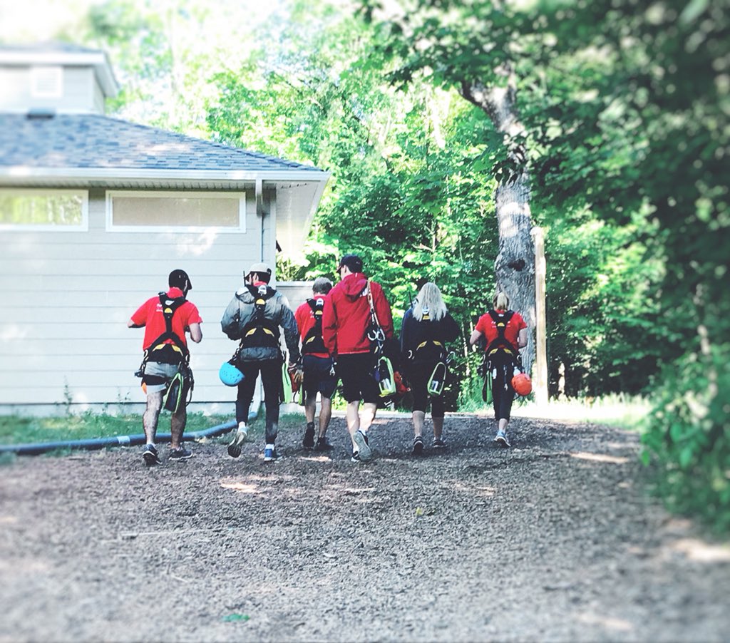 SkywoodZip's tweet photo. Every morning a team of guides goes through each adventure course and zip lines to check for any safety concerns prior to any customers going up in the trees.
Every.
Single.
Morning.
#SafetyFirst #funsecond https://t.co/HpB0eTV2Ic