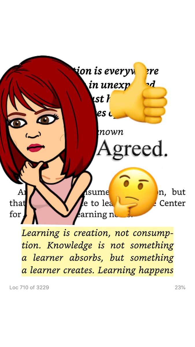 MsBoyce8ELAR's tweet photo. Mindshift: learning is about creating, not consuming. #PISDMindset #innovatorsmindset https://t.co/SY0AkqD9Ke