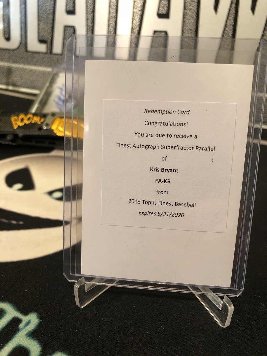 actionboxbreaks's tweet image. Pulled this for a Customer Last Night! #krisbryant #superfractor #1of1 #cubs @SHOWYOURHITS Join our Facebook group!