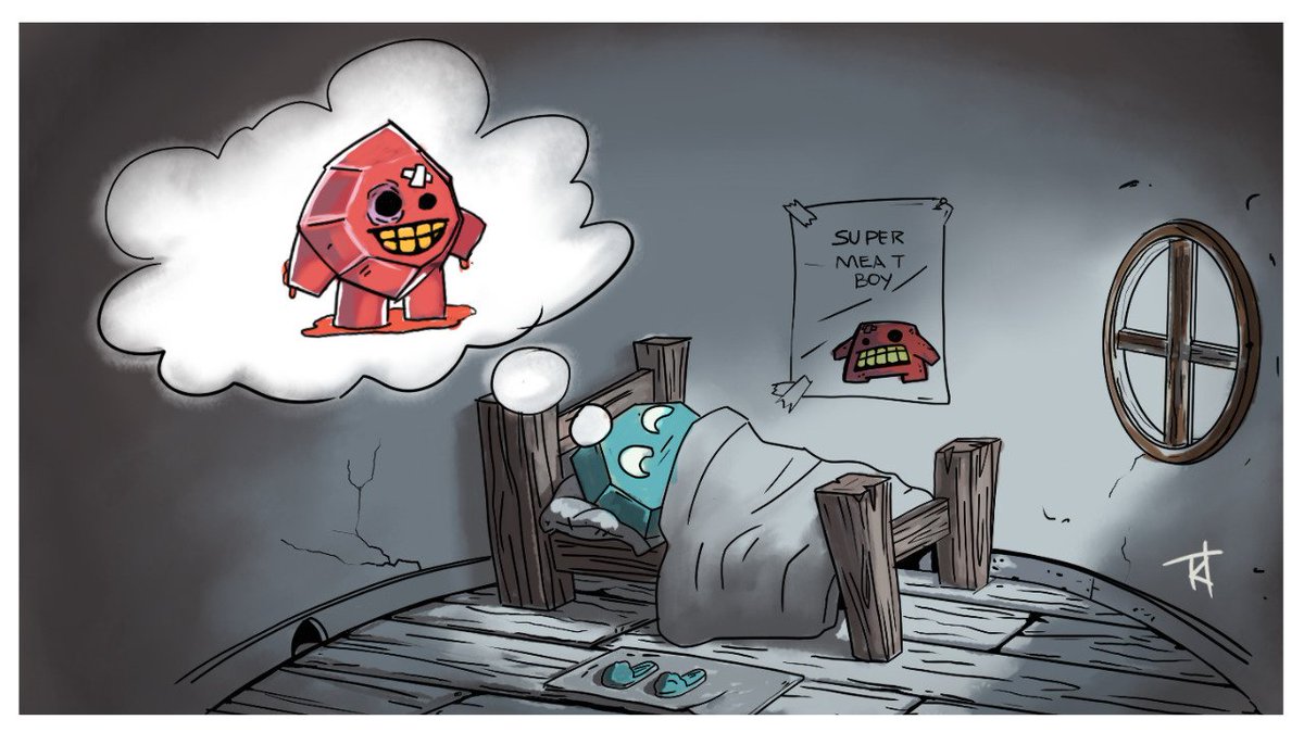 madpixgs's tweet image. Todo mundo sonha em ser como seu herói, inclusive o Octo! Super Octo Boy!
.
.
.
.
#octo #octodash #madpix #mobile #IndieGameDev #supermeatboy #fanart #hero #dream #indieart #indiegames #endlessrunner @SuperMeatBoy