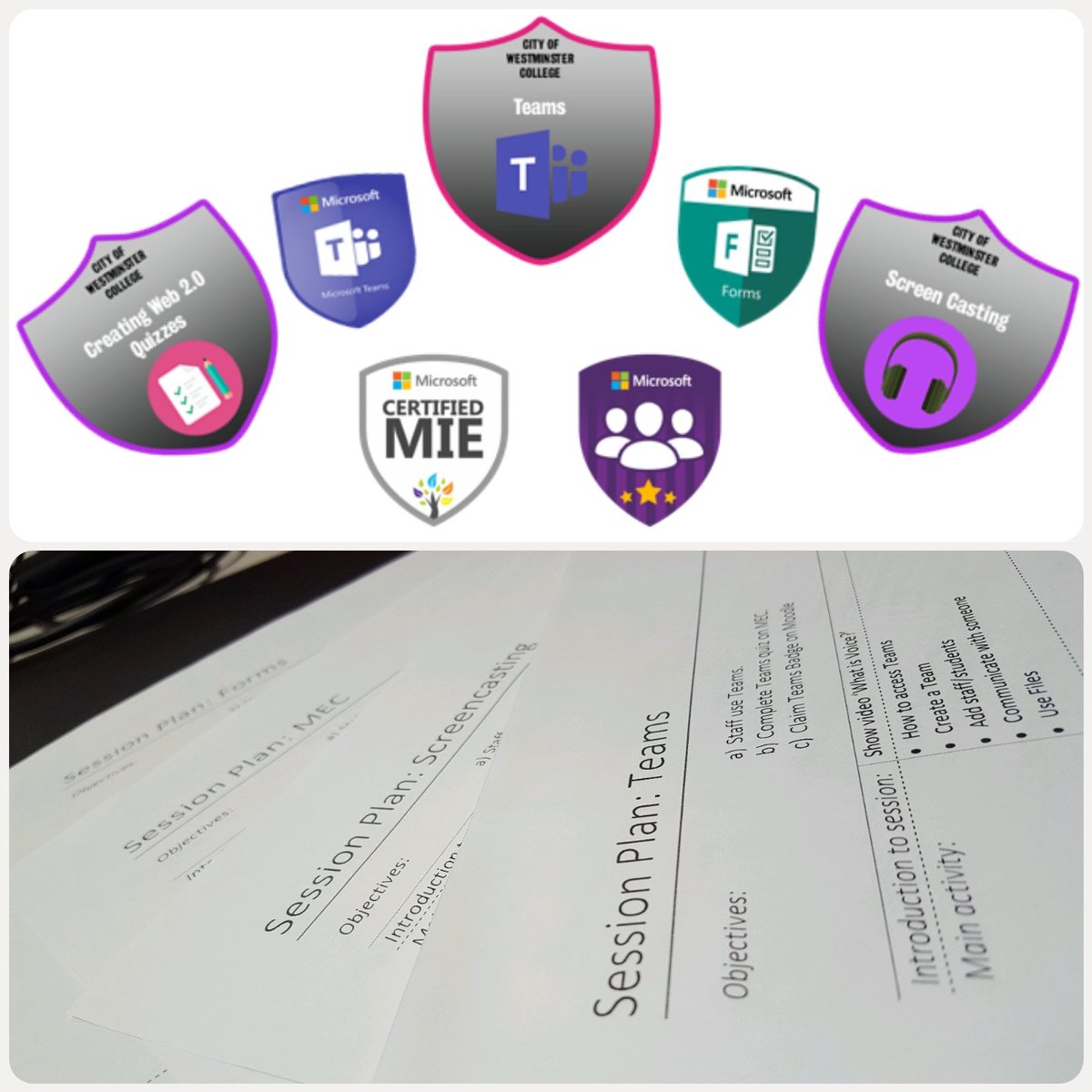 elearningcwc's tweet photo. Planning for #DigitalDay at @citywestcollege Excited that @ClareRiley100 @DominicWillit and @griggsa are going to be inspiring our teachers to use the power of #edtech in #FE #MicrosoftEdu #MicrosoftTeams #MIE #MIEExpert https://t.co/4E3GlEcMUM