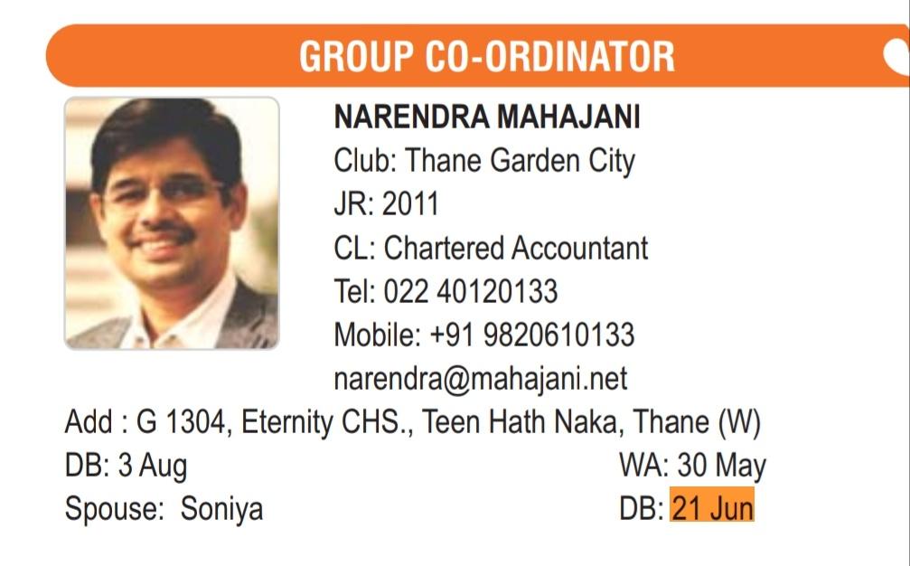 PerfectRotary's tweet image. 21/6, Thursday bday wishes to AvCCD Abid Nagaria from NM Seaside, Soniya Spouse of GCD Narendra Mahahani from Thane Garden City, W/ann wishes to SED Rajesh &amp;amp; Maya Kombe from Kalyan.
DGE Dr.Ashes, Nandita, Team Perfect with DSD $uresh.