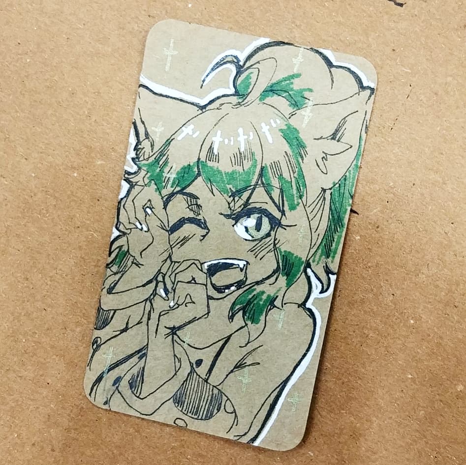 MistiousStar's tweet photo. 2 more card sketch commission from DREAMHACK. I forgot to get their twitch username. If you know them please leave a comment below, so i can tag.
#mistiousstar #mistiousstar_commissions #art #drawing #cardsketch #card #cardcommission #twitch #dreamhackaustin #mascot #ocs https://t.co/NdfXzvfjMX