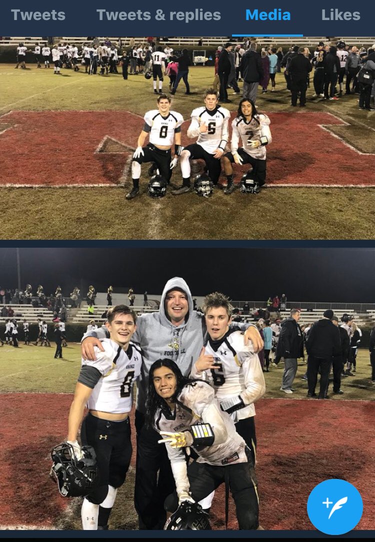 CoachArmistead's tweet photo. Love being back in Athens. Clarke Central is an outstanding program. Miss these 3 though. Two 5โ6 ALL-REGION CBs. 1 all-region/all-state WR/FS, the type Belichick would draft. Looking forward to all 3 succeeding in college athletics. @_AustinBrock6 @BarrientosGiezi @james__810 https://t.co/h1tWTCtWFi