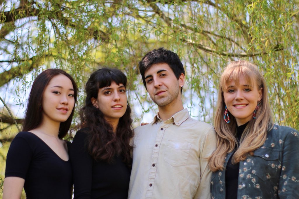 Helene_Mathiese's tweet photo. 🌸Come along to the #ZephyrCollective free concert #PostcardsfromSpain tomorrow 8pm Carole Nash Recital Room 🌸 More details 👉  https://t.co/7hRkpjobLr https://t.co/WPnxYGIEKk