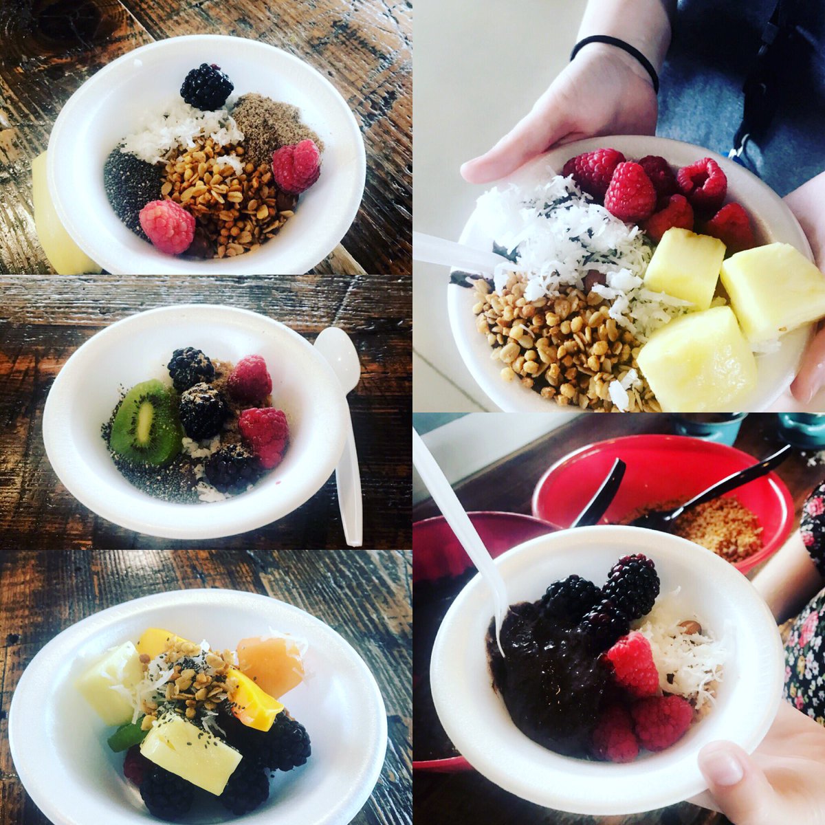 SMCottages's tweet photo. Come get your health on at The Cottages at San Marcos by making your very own Açaí bowl! Also, don’t forget to RSVP for our Yoga class from 2-3pm in the group ex studio compliments of Shine On Yoga! #spiritmindbody #aciabowls #shineonyoga 🧘🏼‍♀️🧘🏽‍♂️🥥🍓🥝 https://t.co/daymS7ddOk
