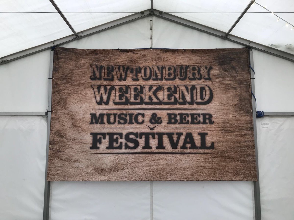 halfmoonnewton's tweet photo. The stage is set for Newtonbury 2018. Now all we need is some bands, some beer, some BBQ and YOU! https://t.co/jIFAZvRBWh