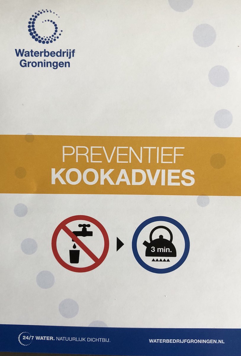 Waterbedrijf's tweet photo. Lek Middelberterweg #Middelbert is gedicht. Vanavond wordt de leiding ververst en doorgespoeld. Dan bemonstering omdat we zeker willen weten dat het water weer van topkwaliteit is. Daarom voorlopig een preventief kookadvies voor bewoners. Morgenochtend hopelijk goed nieuws. https://t.co/YkfYOBx8oB
