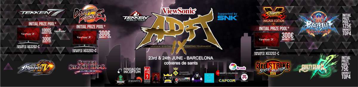 ViewSonicES's tweet photo. Este fin de semana nuestro corazón se divide 😊💞

Estaremos en Madrid en @Gamergy en el stand de @PureGaming_ES

Y en Barcelona en el #ADFT, el torneo de Fighting organizado por @ArkhamTeam 😍 Más información: https://t.co/Svwg7N1CzE https://t.co/JH8rP5Pfxn