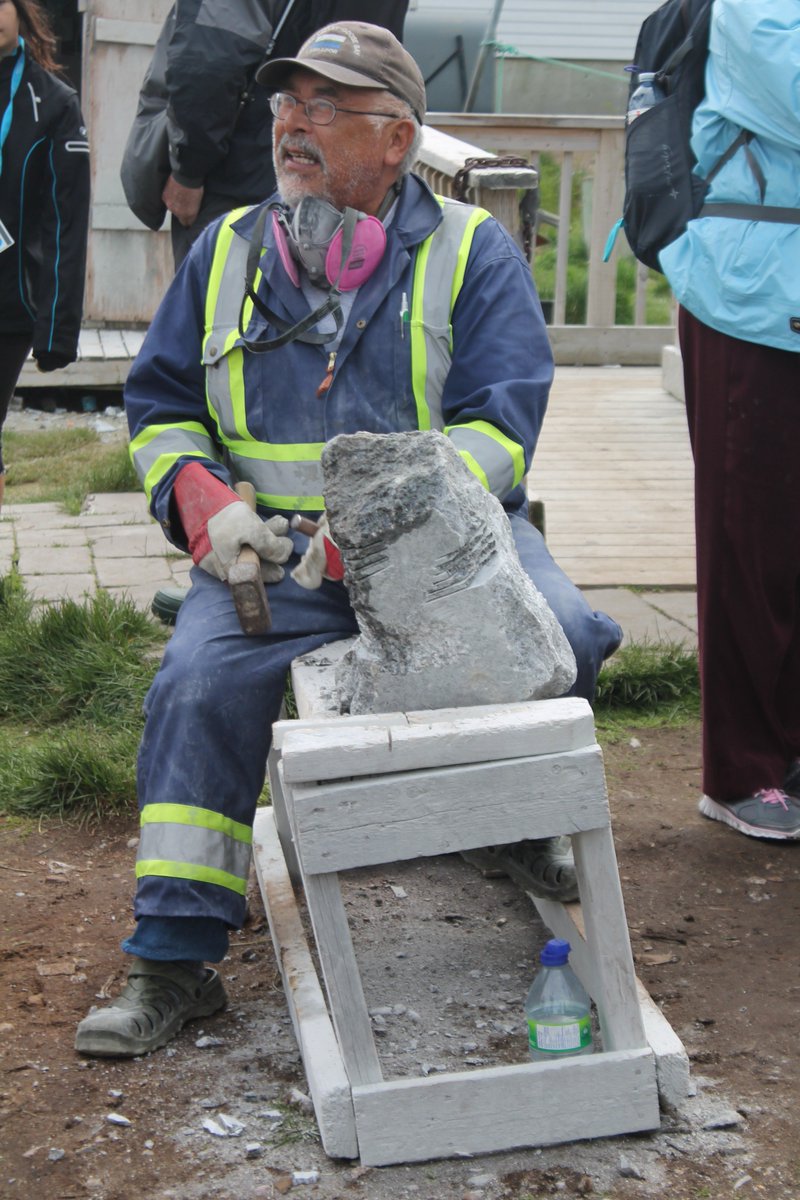 trsmNunatsiavut's tweet photo. A3: Visit our communities and meet our artists. Who will share how our culture shapes the designs and crafts that they produce. Every piece of our artwork has a story to tell. #CanadaChat #ShareNunatsiavut https://t.co/67f6YzrxZp