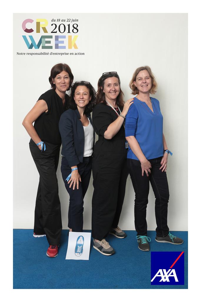 NadiaQ1901's tweet photo. Les Girls du Marketing, Brand et Com #AXAPartners #EnBaskets pour la #AXACRWeek ! @CarrereFlorence @DumontAline @terrien_sophie https://t.co/35NX7iwc2s