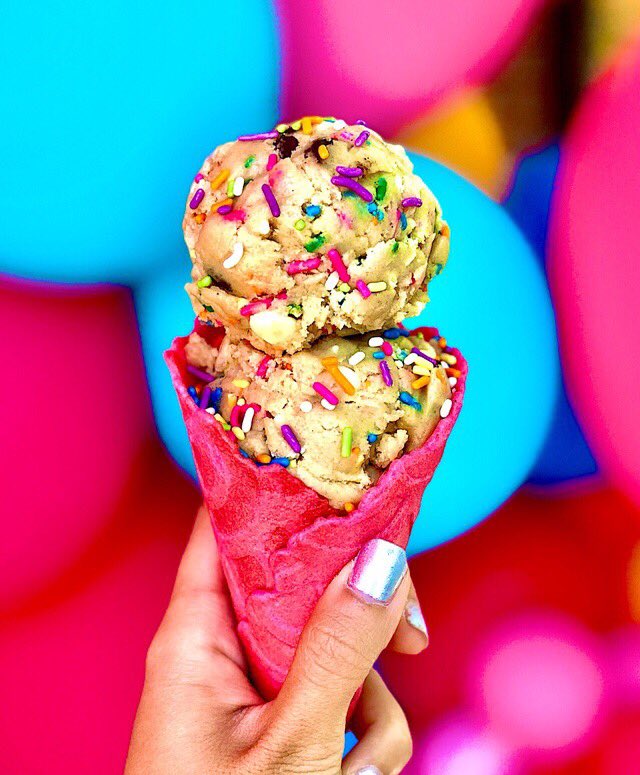 Celebrate #NationalCookieDoughDay with Wine n Dine! Show us your favorite cookie dough confection.