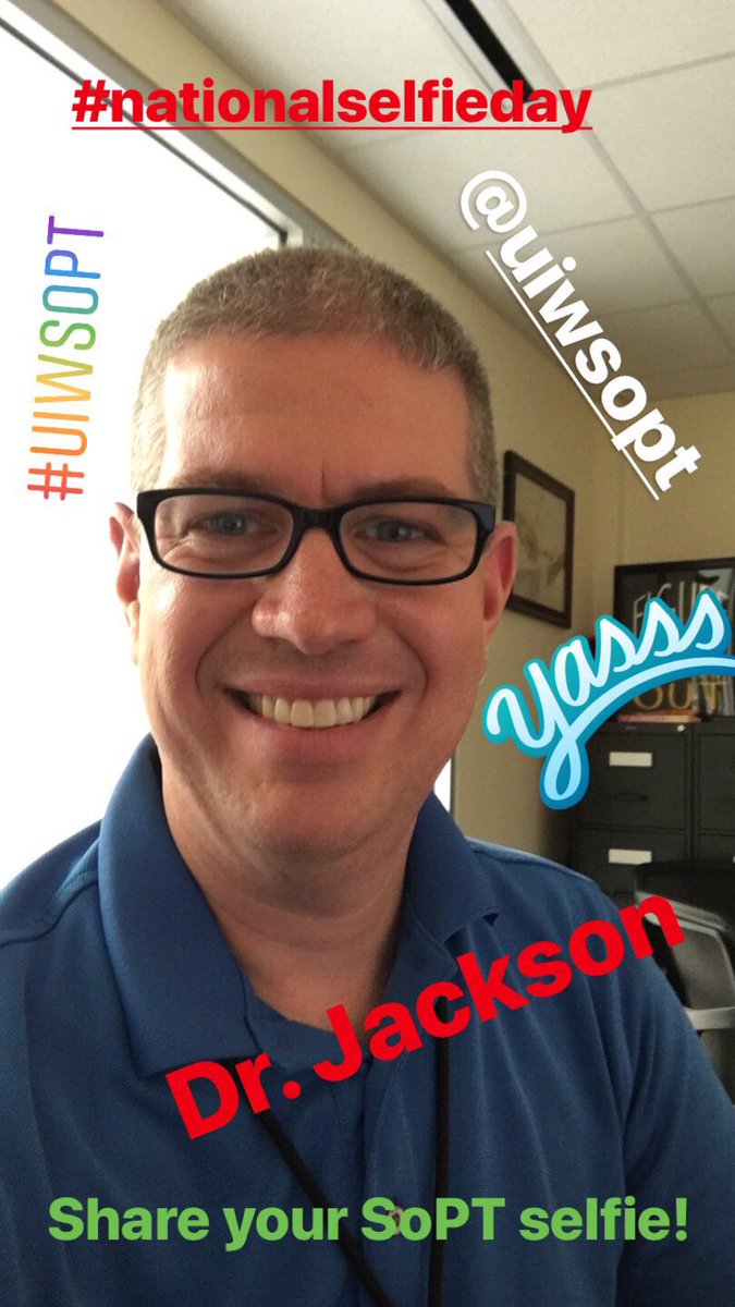 UIWSoPT's tweet photo. Happy National Selfie Day! Show us your best SoPT selfies! Don’t forget to @ us and use #UIWSoPT! #NationalSelfieDay #physicaltherapy #UIW #SwoopEm #gocardinals https://t.co/pynURSRsFt