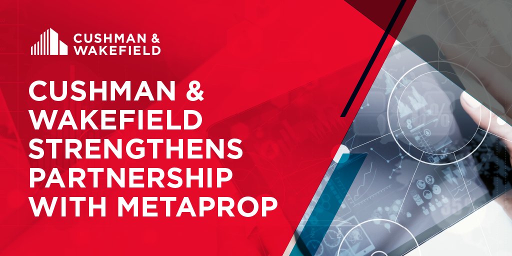 We're proud to strengthen our partnership with <a href="/MetaPropNYC/">MetaProp</a> >> cushwk.co/2toMZEY