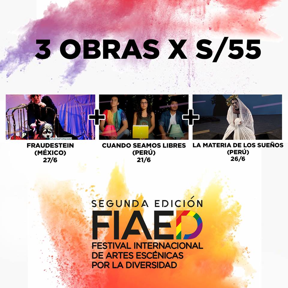 BrunoOdar's tweet photo. Los esperamos el martes 26 de junio a las 08:00 p.m. en el @fiaedperu
"Única Función de La Materia de los Sueños"
Centro Cultural Ricardo Palma (Av. José Larco 770, Miraflores)
Compra tus entradas en Atrápalo Perú y en la boletería del teatro
#FIAED #20AñosDiezTalentos https://t.co/kZio3cB1fB