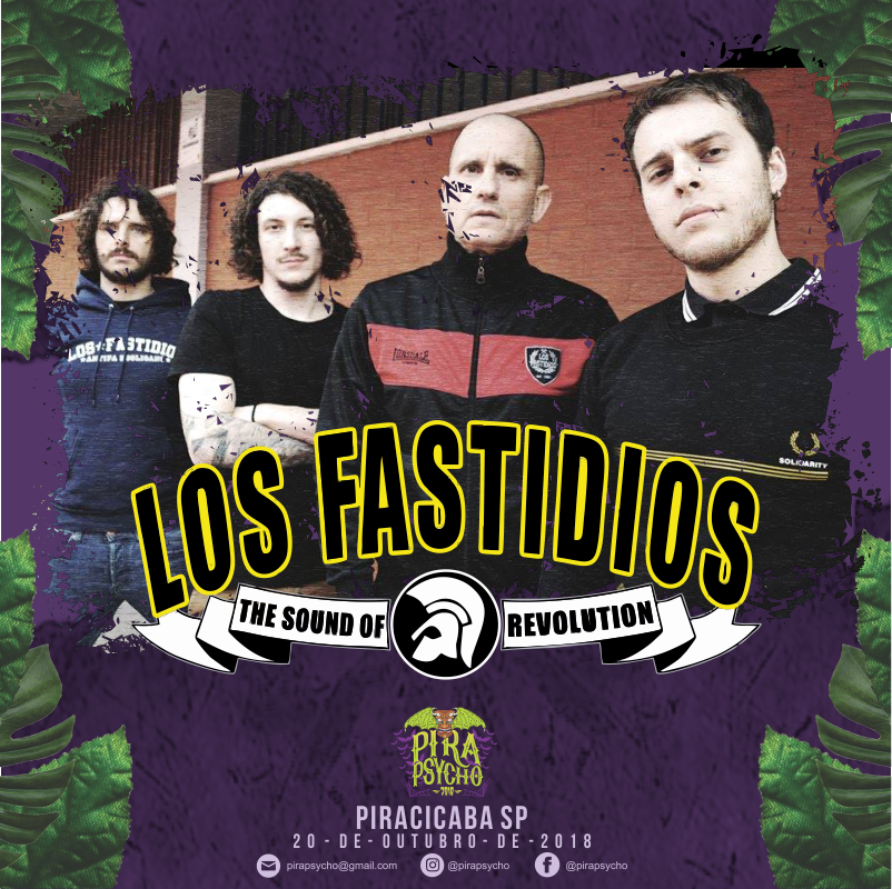 PiraPsycho's tweet photo. Los Fatidios no Brasil no festival Pira Psycho em Piracicaba dia 20 de Outubro
ingressos promocionais primeiro lote liberados.

#losfastidios #brasil #punkbr #antifa #punkrock https://t.co/wgNacrLwsu