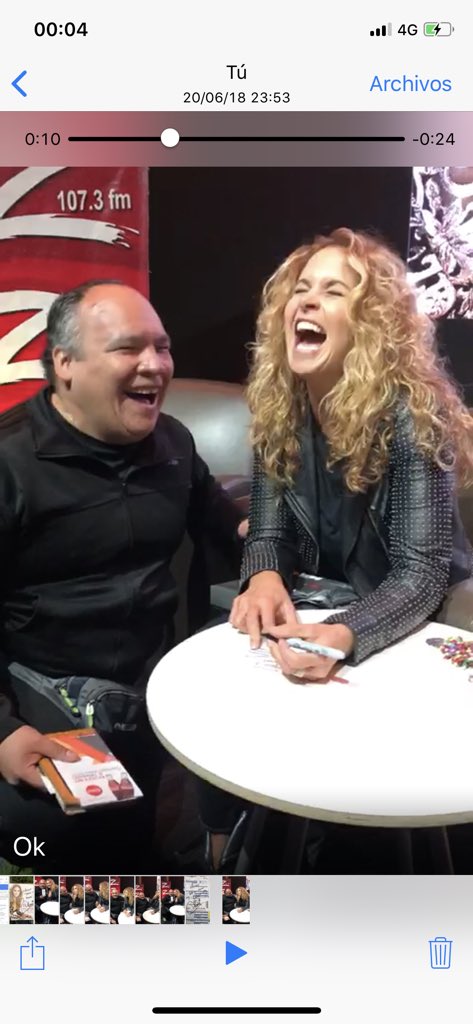 Platica y risas por la confusión de mi nombre por parte de mi bella <a href="/LuceroMexico/">Lucero</a>