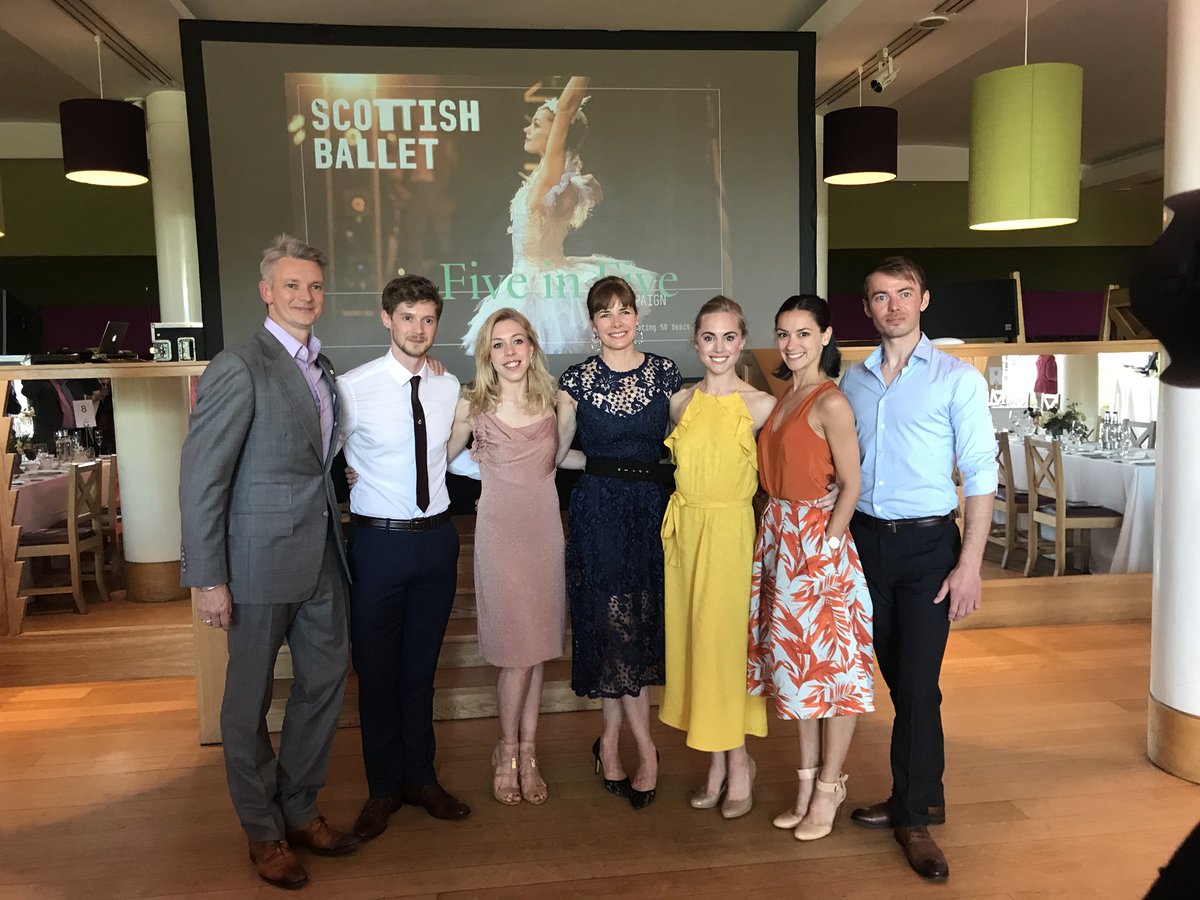 bethanykgarner's tweet photo. Delightful evening with @DarceyOfficial , @HampsonChris and the Scottish Ballet Principals @Continibites 🥂 https://t.co/T4VCysTw26