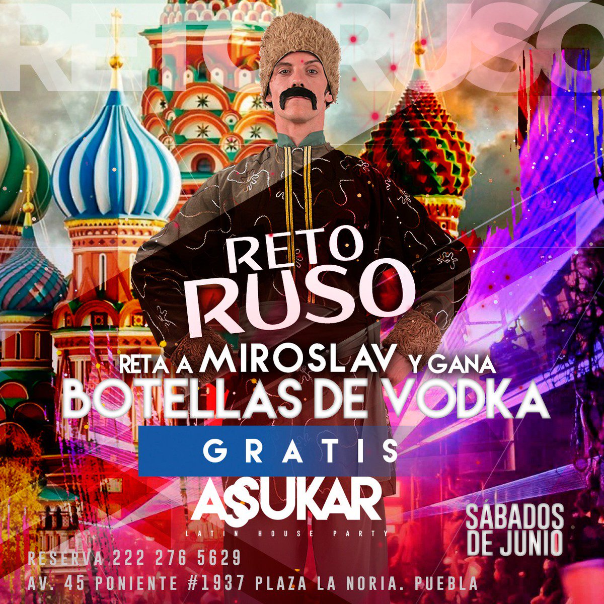 AssukarPuebla's tweet photo. Vamos a celebrar y a bailar toda la noche!!!
@AssukarPuebla
#LatinHouseParty
#FelizCumple
Rsv Whatss 2222765629 https://t.co/QBZT6qds0J