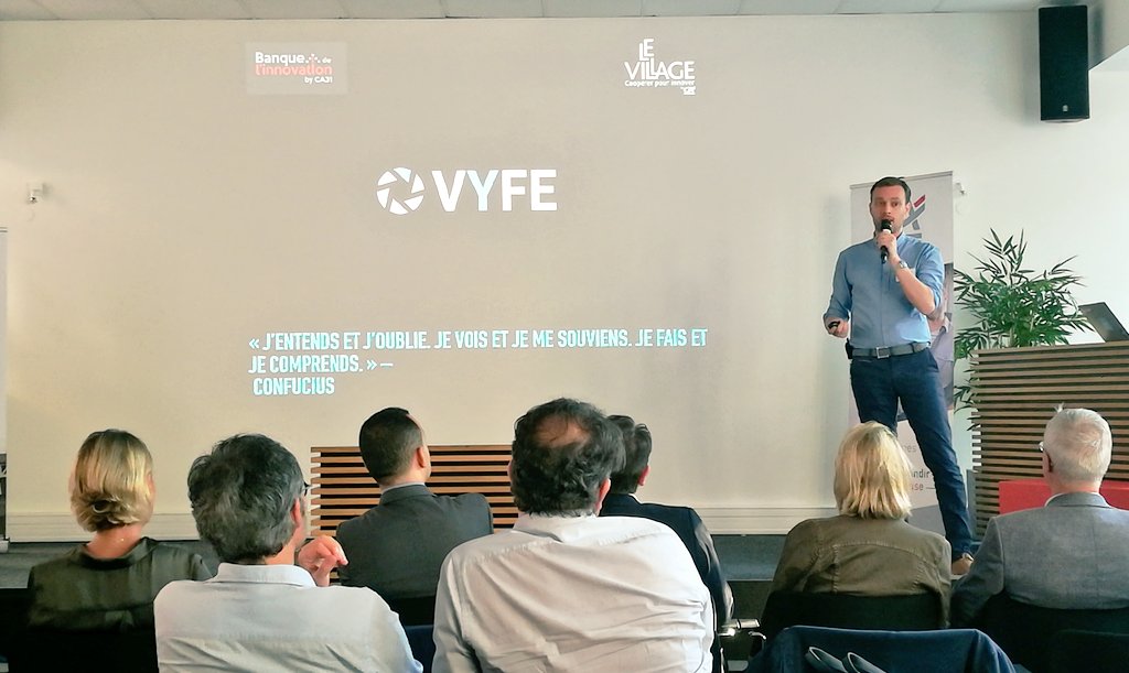 BInno_byCA31's tweet photo. Envie de booster la mémorisation de vos #formations? Demandez à @Vyfeapp ! Un #pitch formateur au Club des Investisseurs de la @BInno_byCA31

@VillageCA31 @CA_Toulouse31 https://t.co/jvWbRvfild