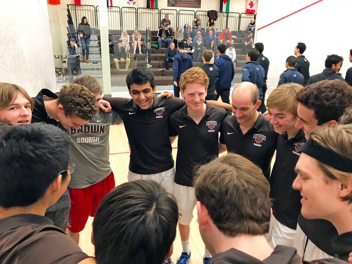BrownU_Bears's tweet photo. Congratulations to Brown men's squash for being named the nation's most improved team. Kudos to team and coach leGassick.
https://t.co/dGYlSa5cKM https://t.co/f1tWXyHzli