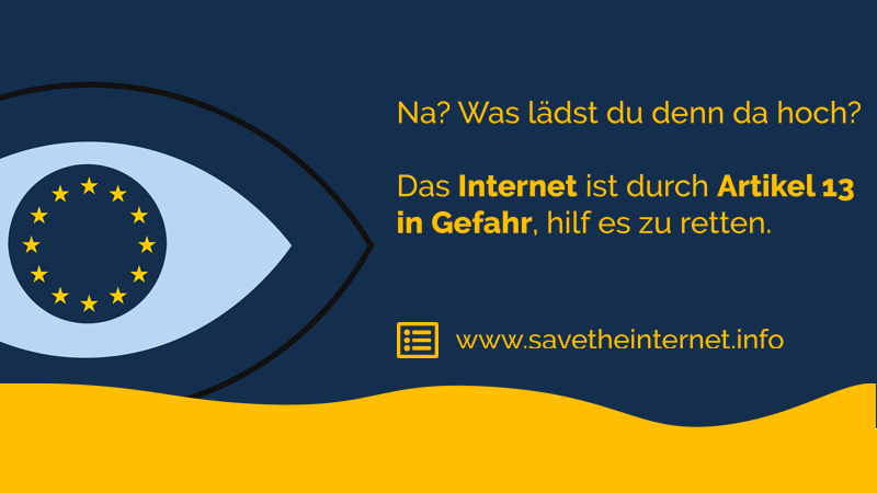 directlymusic's tweet photo. Europe will be destroymuch of #musicsupporters #blogs and#fansites!
#savetheinternet #saveourinternet #fckart13
https://t.co/Up1Y2R6SV8 https://t.co/Up0oT3wBoc